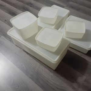 Vintage 7pc Tupperware Lot